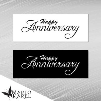 Label - Happy Anniversary