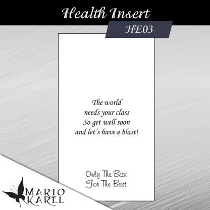 Health Insert - HE03